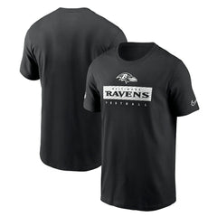 Baltimore Ravens Sideline Performance T-Shirt Black - Nike