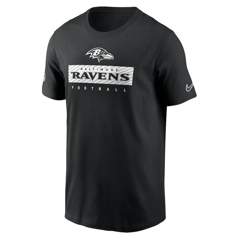Baltimore Ravens Sideline Performance T-Shirt Black - Nike