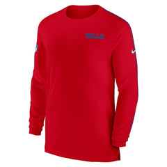 Buffalo Bills Sideline Coach UV Performance Long Sleeve T-Shirt Red - Nike