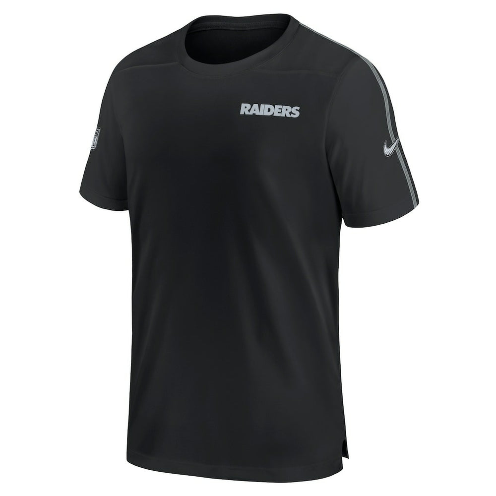 Las Vegas Raiders 2024 Sideline Coach UV Performance T-Shirt Black - Nike