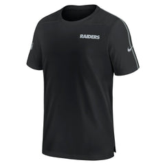 Las Vegas Raiders 2024 Sideline Coach UV Performance T-Shirt Black - Nike