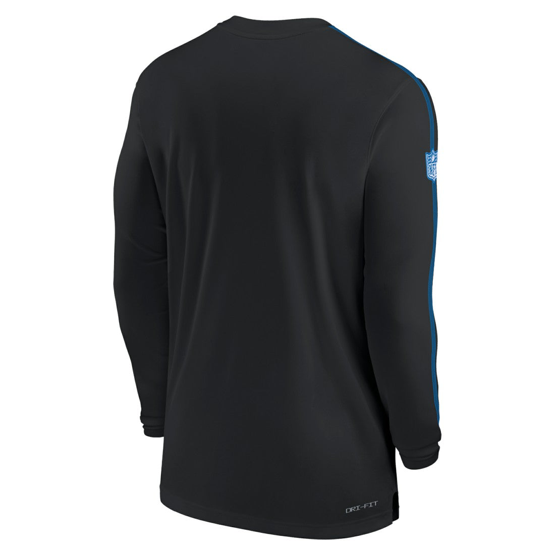 Detroit Lions Sideline Coach UV Performance Long Sleeve T-Shirt Black - Nike