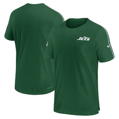 New York Jets 2024 Sideline Coach UV Performance T-Shirt Green - Nike
