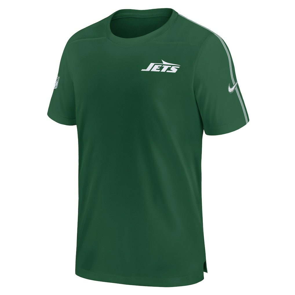 New York Jets 2024 Sideline Coach UV Performance T-Shirt Green - Nike
