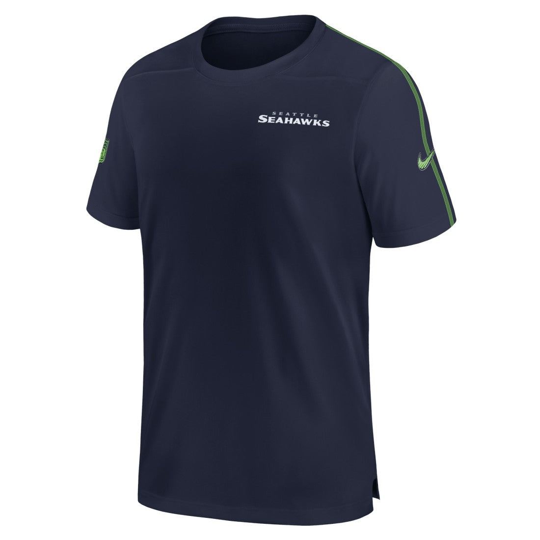 Seattle Seahawks 2024 Sideline Coach UV Performance T-Shirt College Navy - Nike