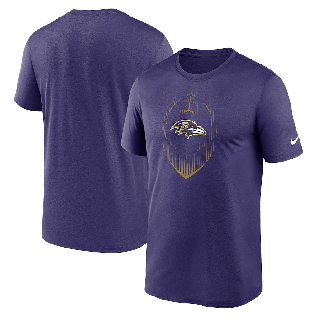 Baltimore Ravens Primetime Legend Icon Performance T-Shirt Purple - Nike