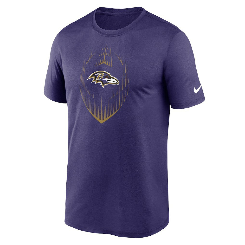 Baltimore Ravens Primetime Legend Icon Performance T-Shirt Purple - Nike