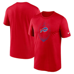 Buffalo Bills Primetime Legend Icon Performance T-Shirt Red - Nike