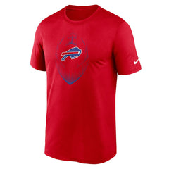 Buffalo Bills Primetime Legend Icon Performance T-Shirt Red - Nike