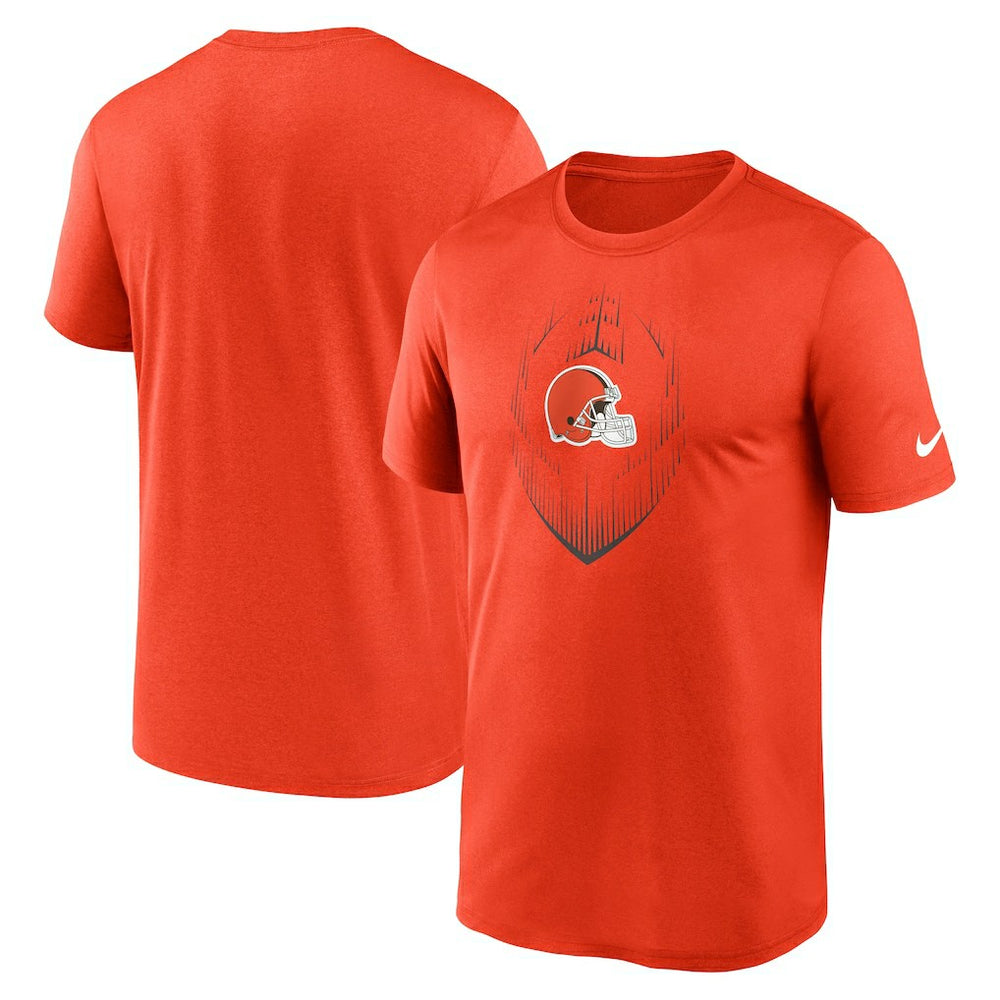 Cleveland Browns Primetime Legend Icon Performance T-Shirt Orange - Nike