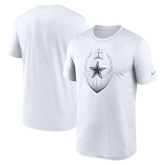 Dallas Cowboys Primetime Legend Icon Performance T-Shirt White - Nike