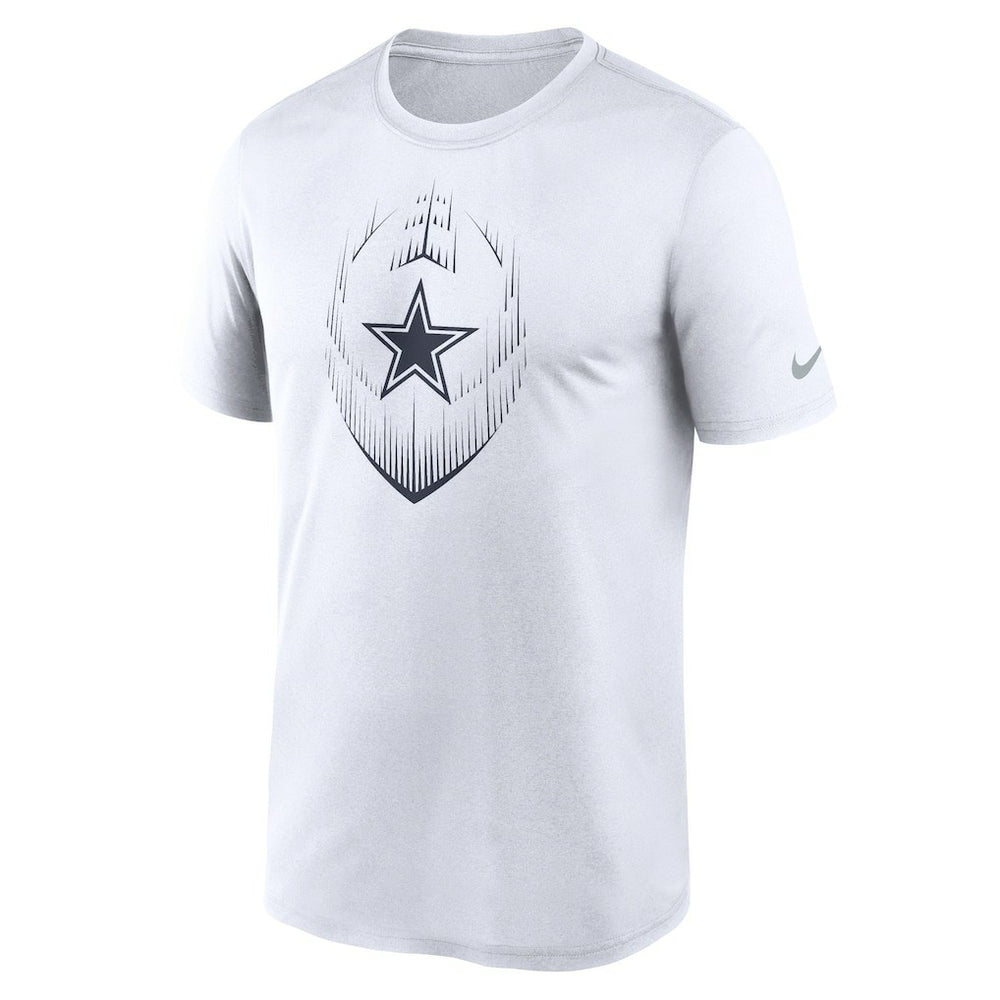 Dallas Cowboys Primetime Legend Icon Performance T-Shirt White - Nike