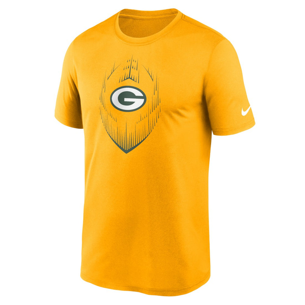Green Bay Packers Primetime Legend Icon Performance T-Shirt Gold - Nike