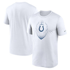 Indianapolis Colts Primetime Legend Icon Performance T-Shirt White - Nike