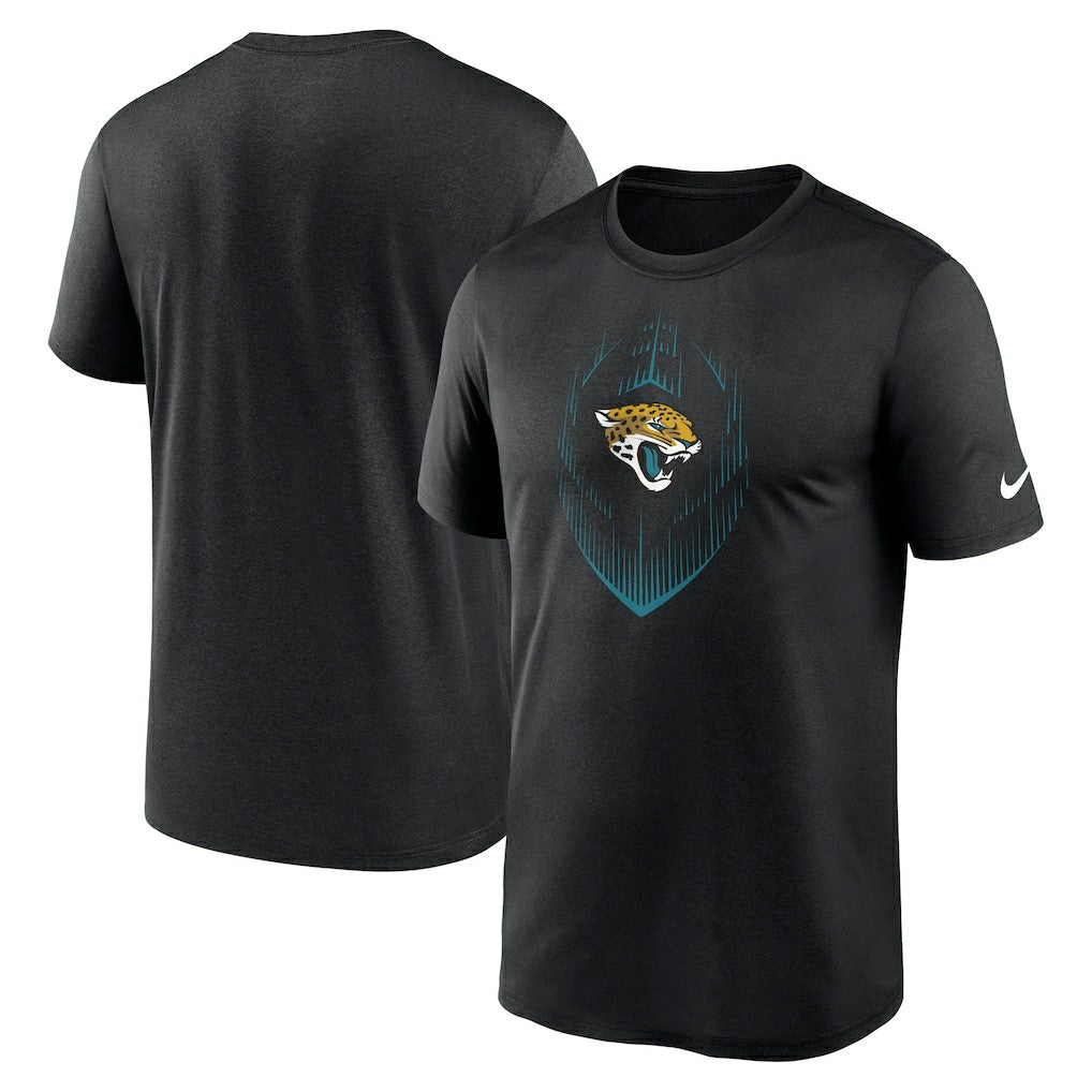 Jacksonville Jaguars Primetime Legend Icon Performance T-Shirt Black - Nike