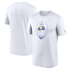 Los Angeles Rams Primetime Legend Icon Performance T-Shirt White - Nike