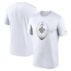 New Orleans Saints Primetime Legend Icon Performance T-Shirt White - Nike