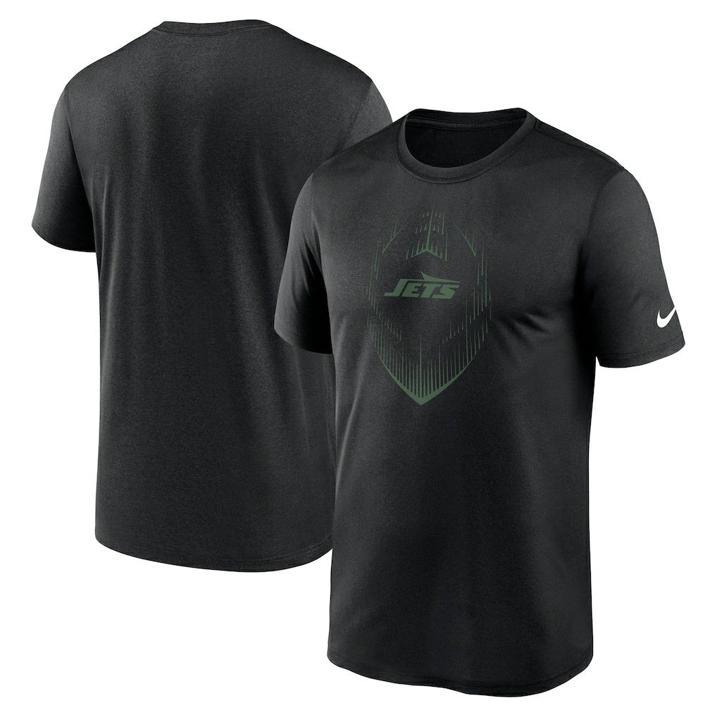 New York Jets Primetime Legend Icon Performance T-Shirt Black - Nike