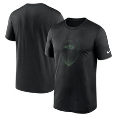 New York Jets Primetime Legend Icon Performance T-Shirt Black - Nike