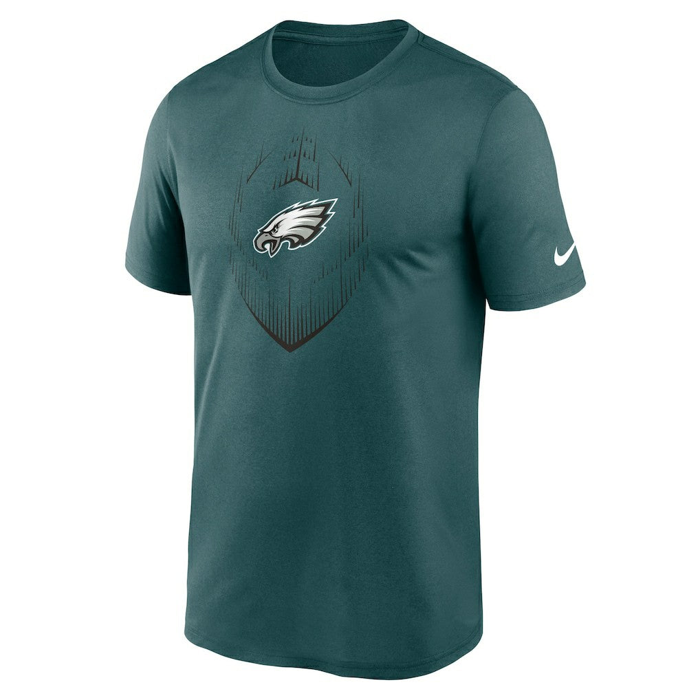 Philadelphia Eagles Primetime Legend Icon Performance T-Shirt Midnight Green - Nike