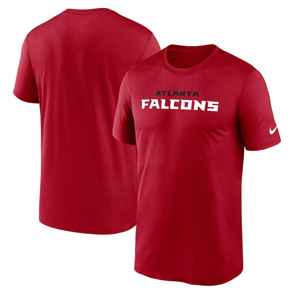 Atlanta Falcons Primetime Legend Wordmark Performance T-Shirt Red - Nike