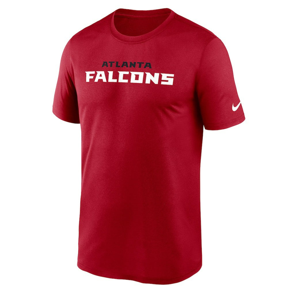 Atlanta Falcons Primetime Legend Wordmark Performance T-Shirt Red - Nike