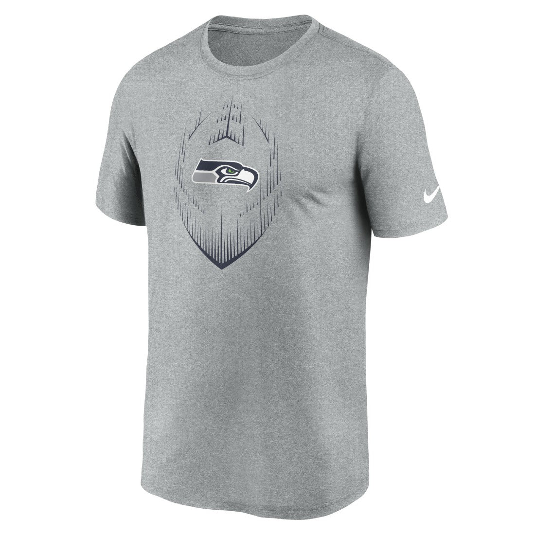 Seattle Seahawks Primetime Legend Icon Performance T-Shirt Heather Gray - Nike
