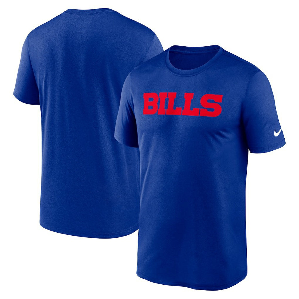 Buffalo Bills Primetime Legend Wordmark Performance T-Shirt Royal - Nike
