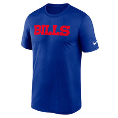 Buffalo Bills Primetime Legend Wordmark Performance T-Shirt Royal - Nike