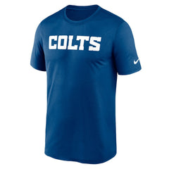 Indianapolis Colts Primetime Legend Wordmark Performance T-Shirt Royal - Nike