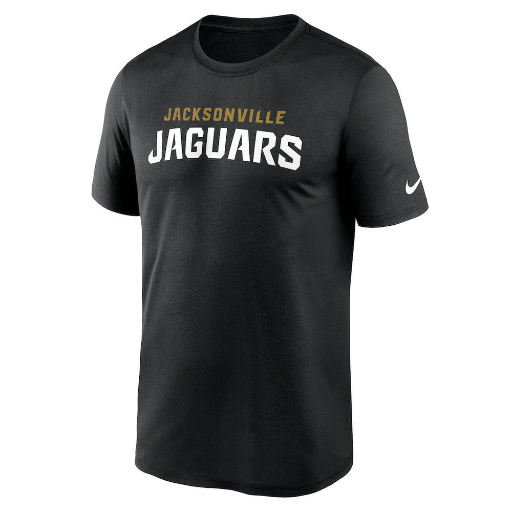Jacksonville Jaguars Primetime Legend Wordmark Performance T-Shirt Black - Nike