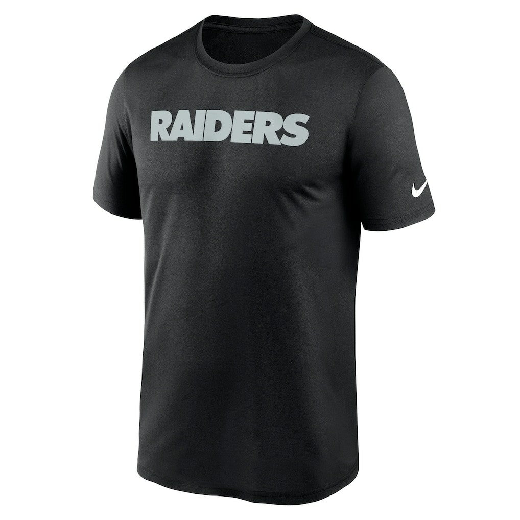 Las Vegas Raiders Primetime Legend Wordmark Performance T-Shirt Black - Nike
