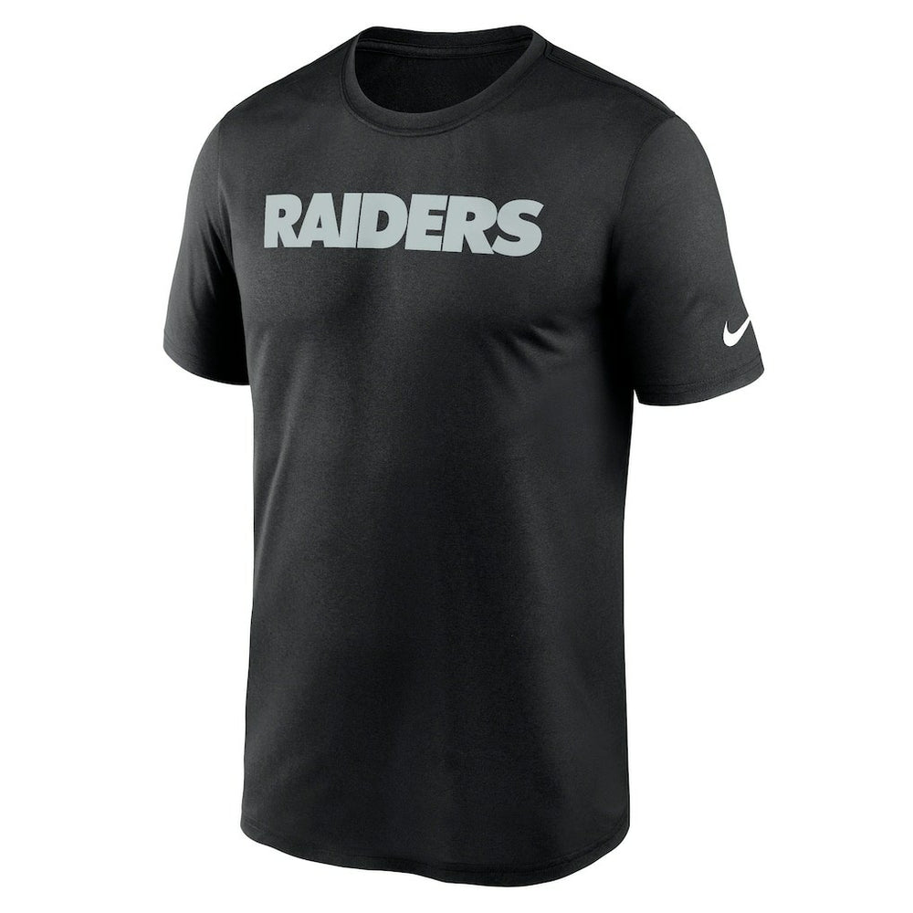 Las Vegas Raiders Primetime Legend Wordmark Performance T-Shirt Black - Nike