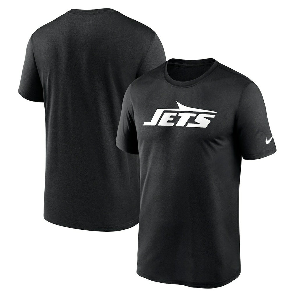 New York Jets Primetime Legend Wordmark Performance T-Shirt Black - Nike