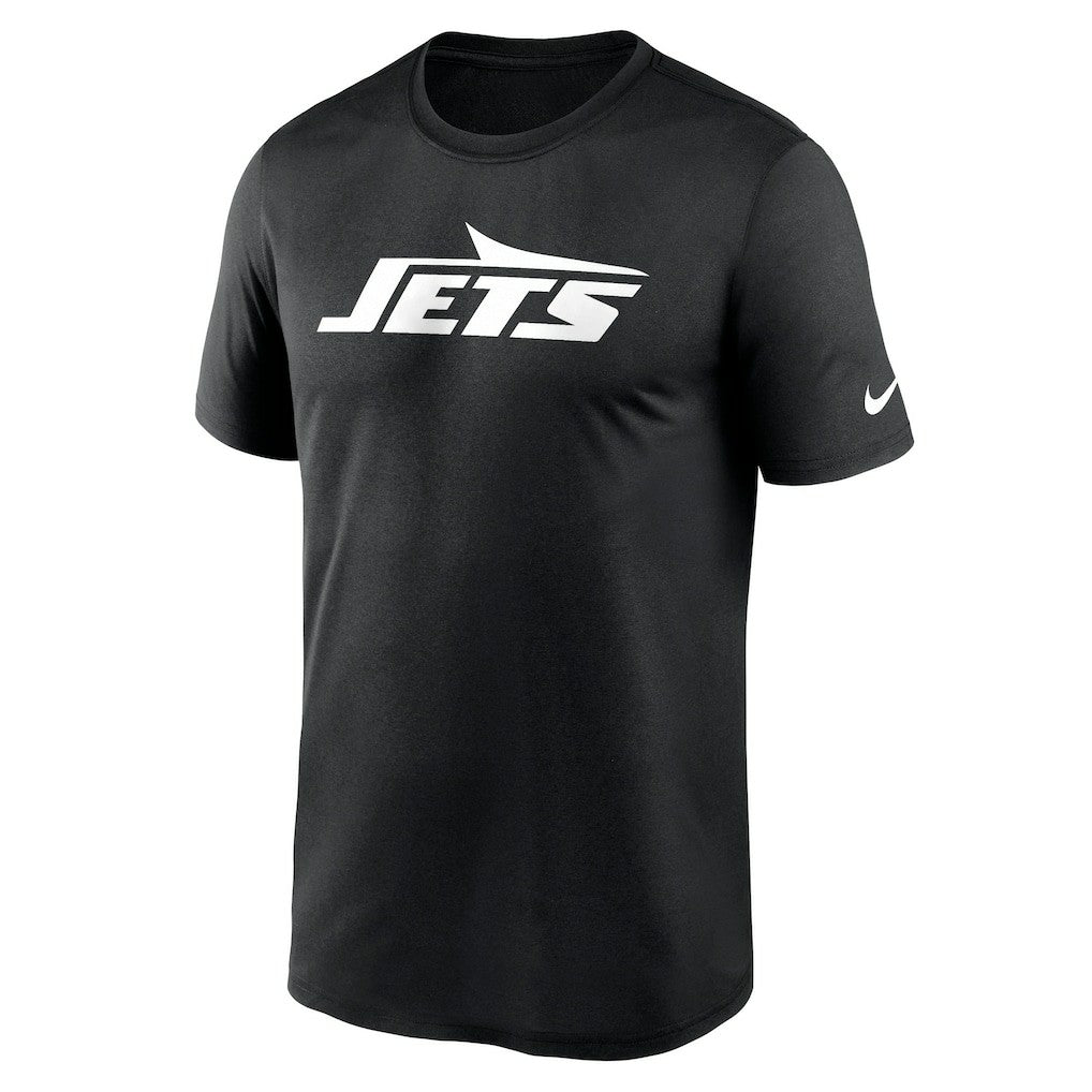 New York Jets Primetime Legend Wordmark Performance T-Shirt Black - Nike