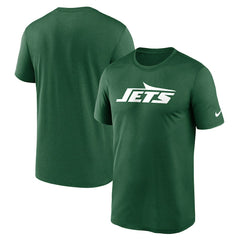 New York Jets Primetime Legend Wordmark Performance T-Shirt Green - Nike