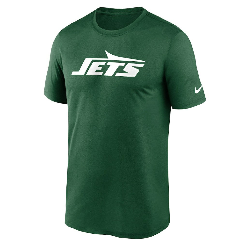New York Jets Primetime Legend Wordmark Performance T-Shirt Green - Nike
