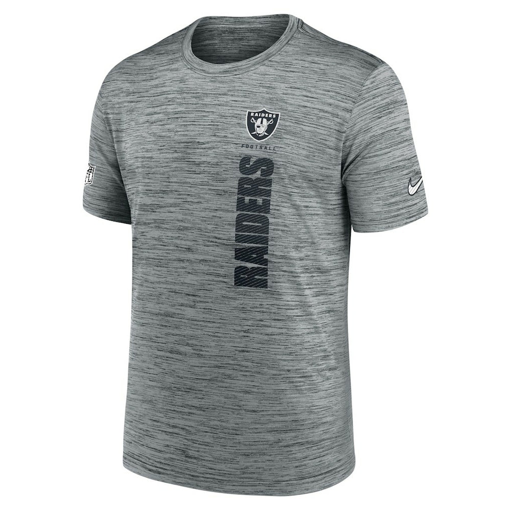 Las Vegas Raiders Sideline Velocity Dri-FIT T-Shirt Gray - Nike