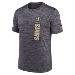 New Orleans Saints Sideline Velocity Dri-FIT T-Shirt Black - Nike