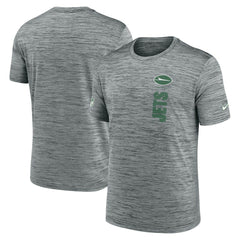 New York Jets Sideline Velocity Dri-FIT T-Shirt Gray - Nike
