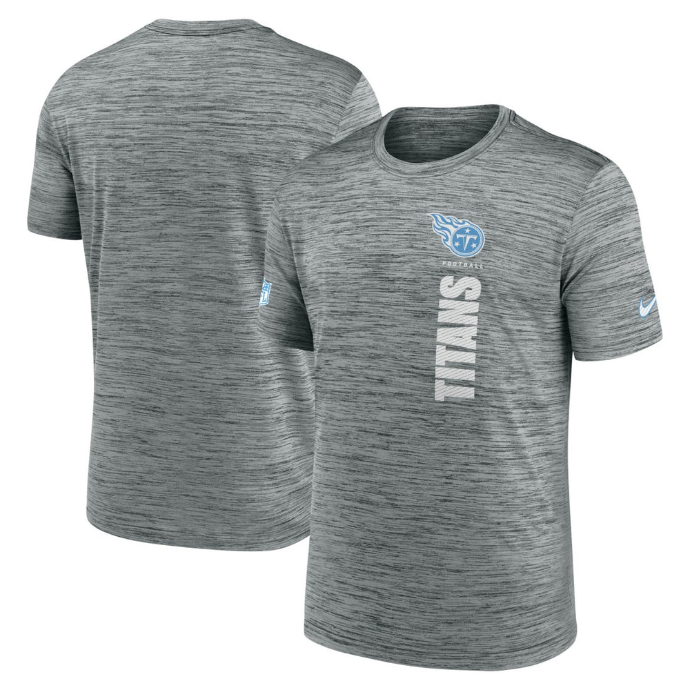 Tennessee Titans Sideline Velocity Dri-FIT T-Shirt Gray - Nike