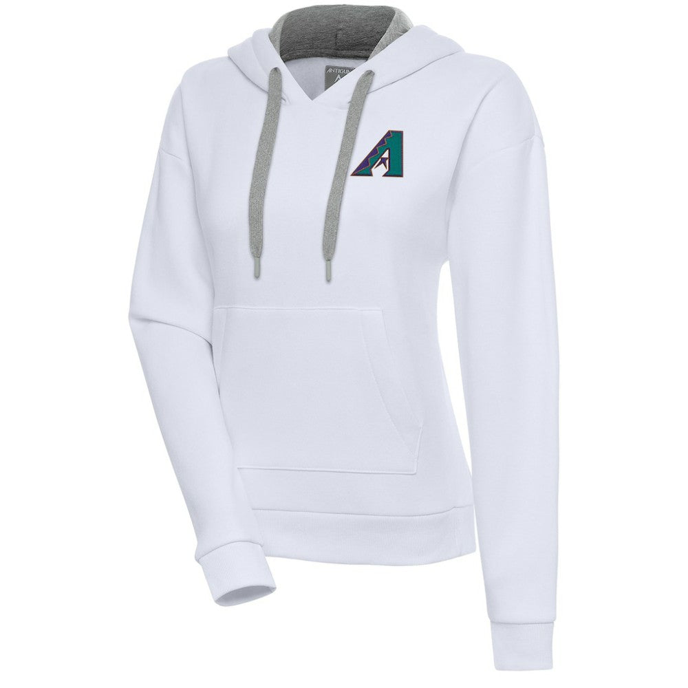Arizona Diamondbacks Antigua Women's Cooperstown Victory Pullover Hoodie Lifestyle