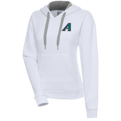 Arizona Diamondbacks Antigua Women's Cooperstown Victory Pullover Hoodie Lifestyle