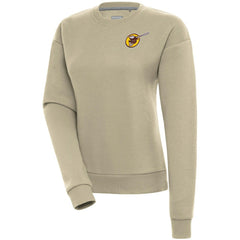 San Diego Padres Antigua Women's Cooperstown Victory Crewneck Pullover Sweatshirt Lifestyle