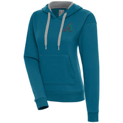 Arizona Diamondbacks Antigua Women's Cooperstown Victory Pullover Hoodie Clearance