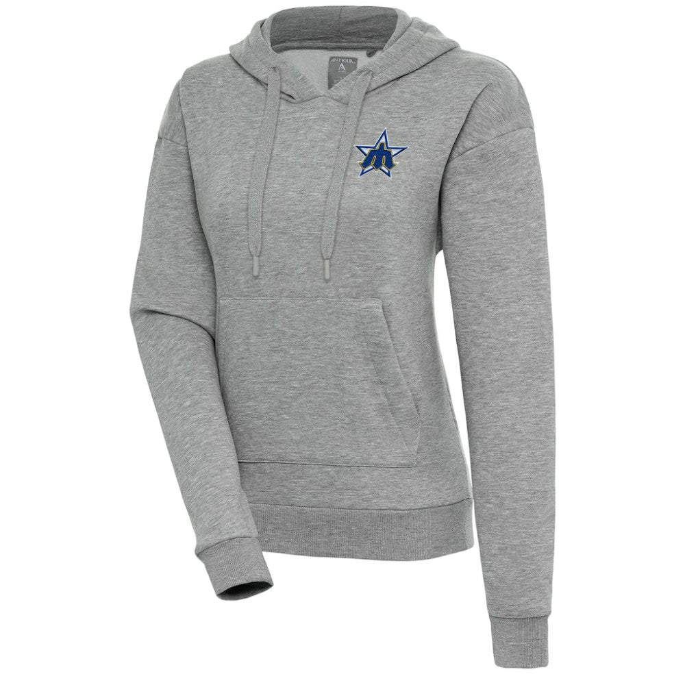 Seattle Mariners Antigua Women's Cooperstown Victory Pullover Hoodie Sale