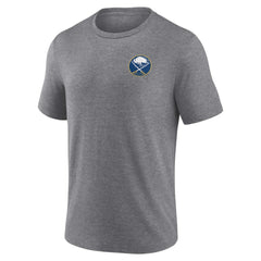 Buffalo Sabres - Winger Tri-Blend T-Shirt Heather Gray
