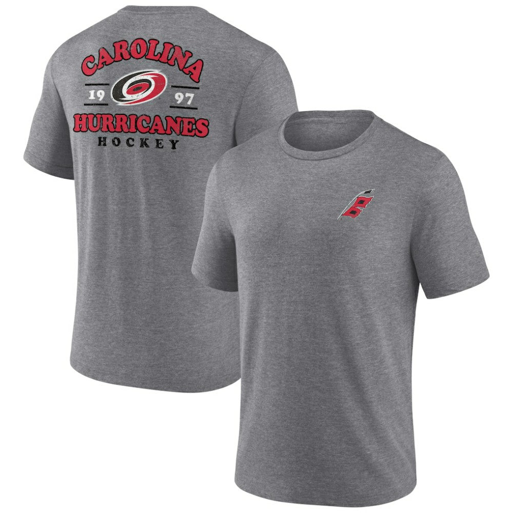 Carolina Hurricanes - Winger Tri-Blend T-Shirt Heather Gray