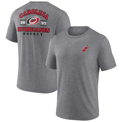 Carolina Hurricanes - Winger Tri-Blend T-Shirt Heather Gray