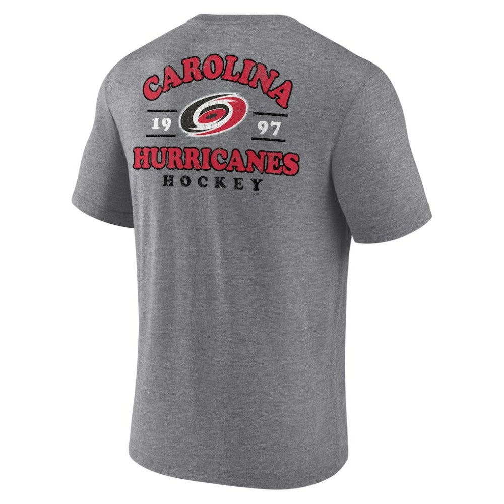 Carolina Hurricanes - Winger Tri-Blend T-Shirt Heather Gray
